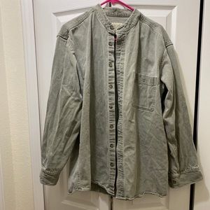 Cabelas men’s denim button up large tall